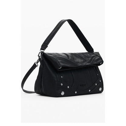 Desigual Schwarz Polyethylen Frauen Handtasche