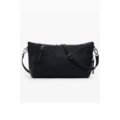 Desigual Schwarz Polyethylen Frauen Handtasche