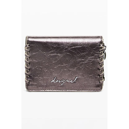 Desigual Bronze Polyethylen Frauen Brieftasche