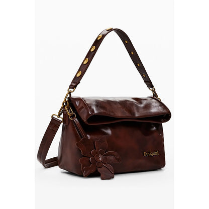 Desigual Braun Polyethylen Frauen Handtasche