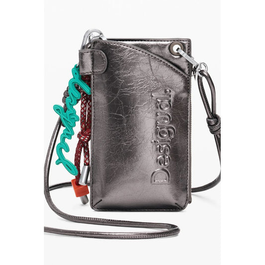 Desigual Bronze Polyethylen Frauen Brieftasche
