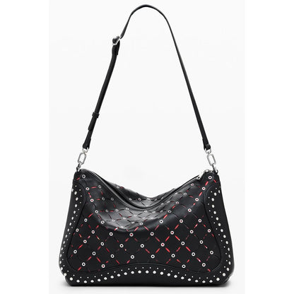 Desigual Schwarz Polyethylen Frauen Handtasche