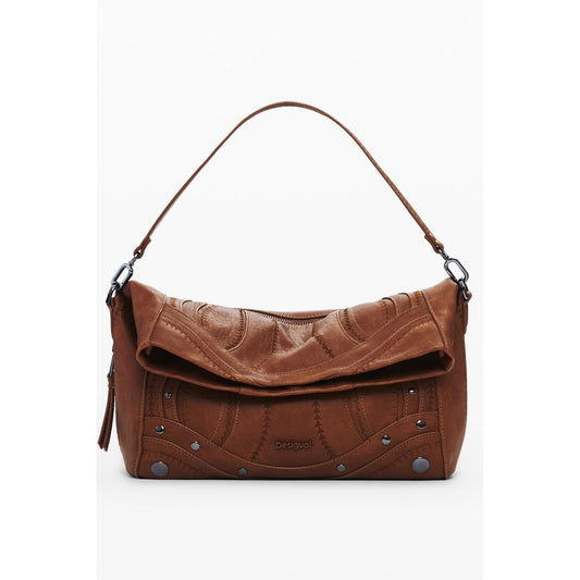 Desigual Braun Polyethylen Frauen Handtasche