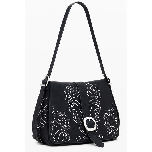 Desigual Schwarz Polyethylen Frauen Handtasche