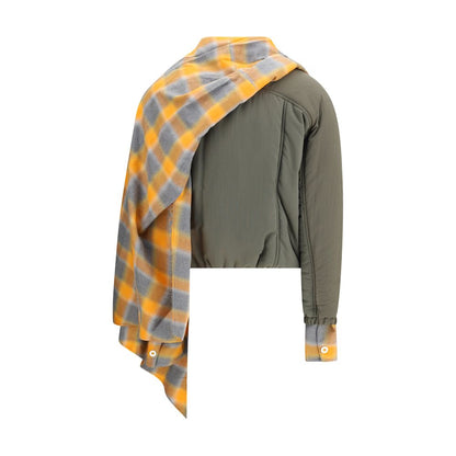 MARBELL Bicolor Cotton Coat