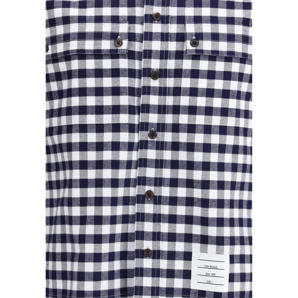 Thom Browne Multicolor Cotton Pattern Shirt