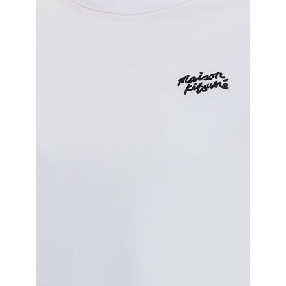 Maison Kitsuné White Cotton T-Shirt