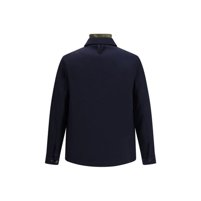 Valstar Blue Fleece Wool Coat