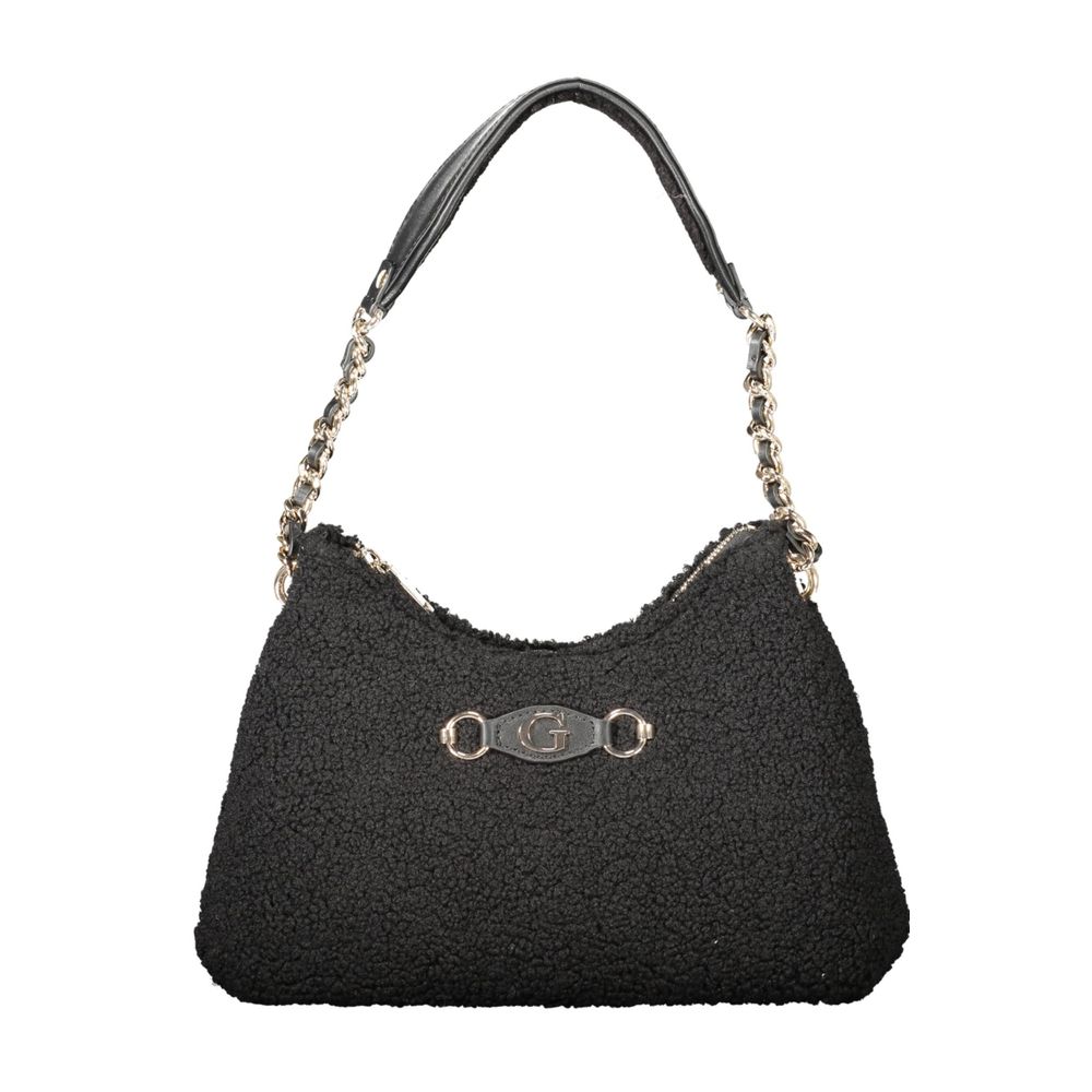 Guess Jeans Nero Polyester Woman Shoulder Bag