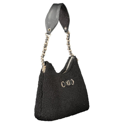 Guess Jeans Nero Polyester Woman Shoulder Bag