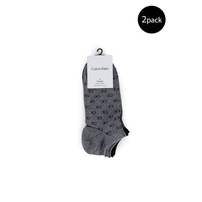Calvin Klein Graue Elastan-Socke