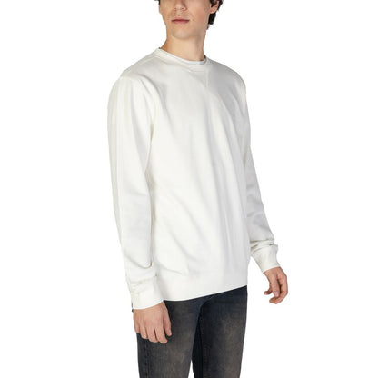 Hugo Boss Weißes Baumwoll-Sweatshirt