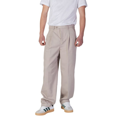 Calvin Klein Jeans Beige Hose aus recyceltem Polyester