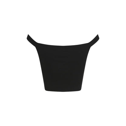 Calvin Klein Jeans Schwarzes Viskose-Top