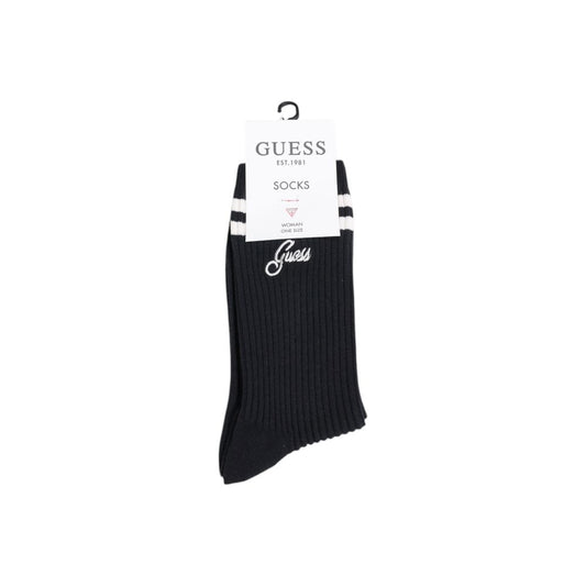Guess Active Black Cotton Socks