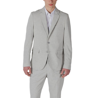 Antony Morato Gray Polyester Blazer