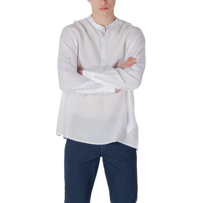 Antony Morato White Lyocell Shirt