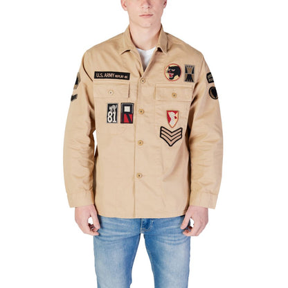 Replay Beige Denim Shirt