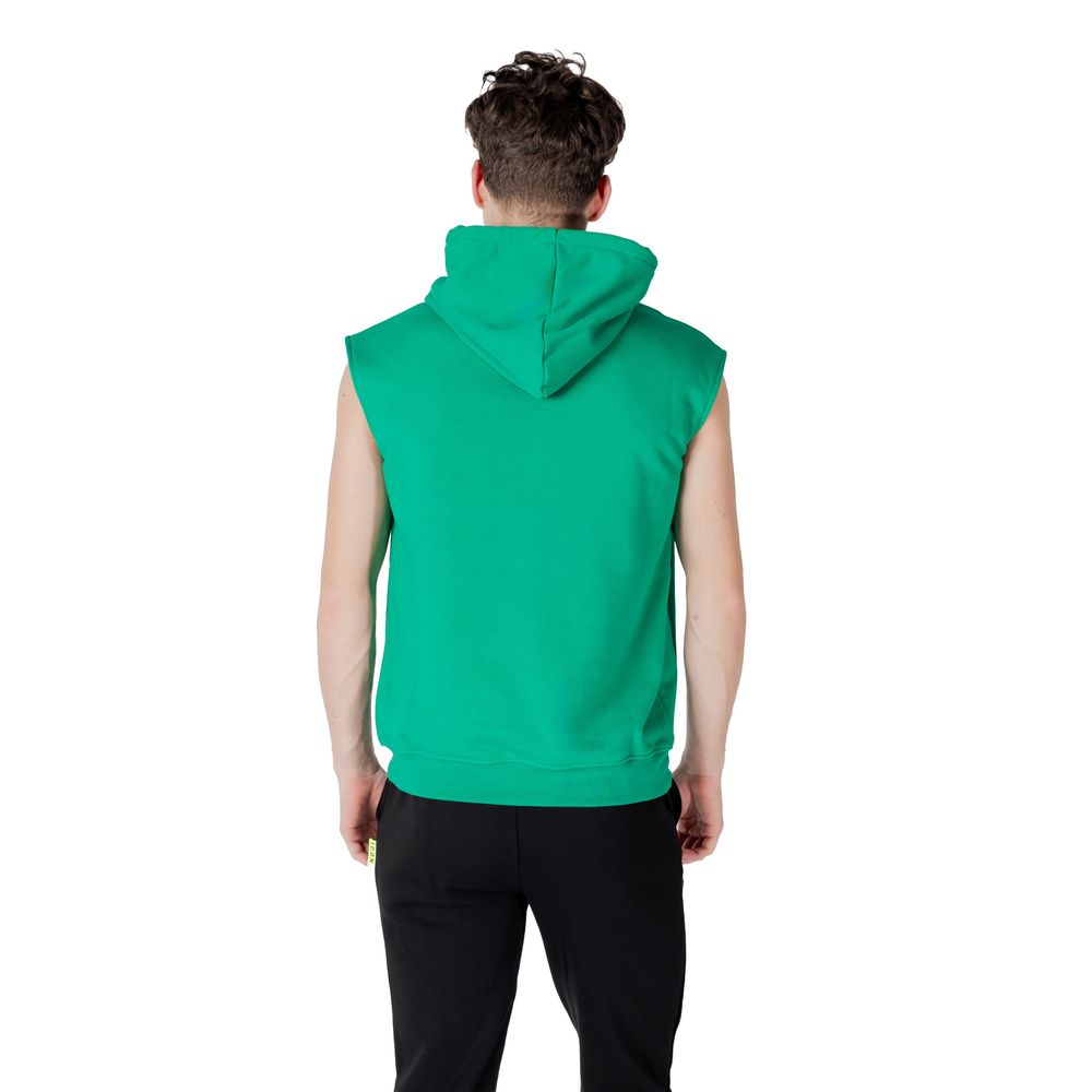 Icon Green Cotton Hoodie