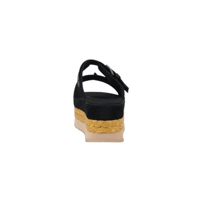 UGG Schwarze Wildleder-Sandale