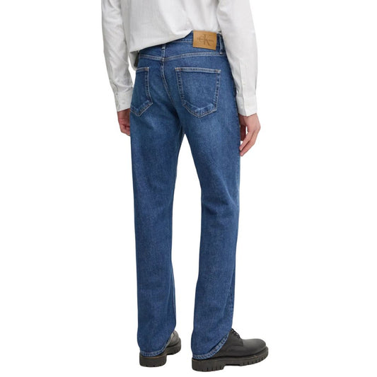 Calvin Klein Jeans Relaxed Fit Jeans aus blauer Baumwolle