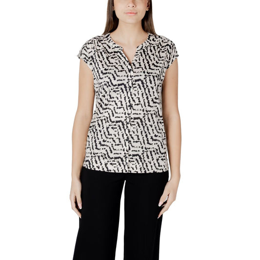 Street One Cream Cotton T-Shirt