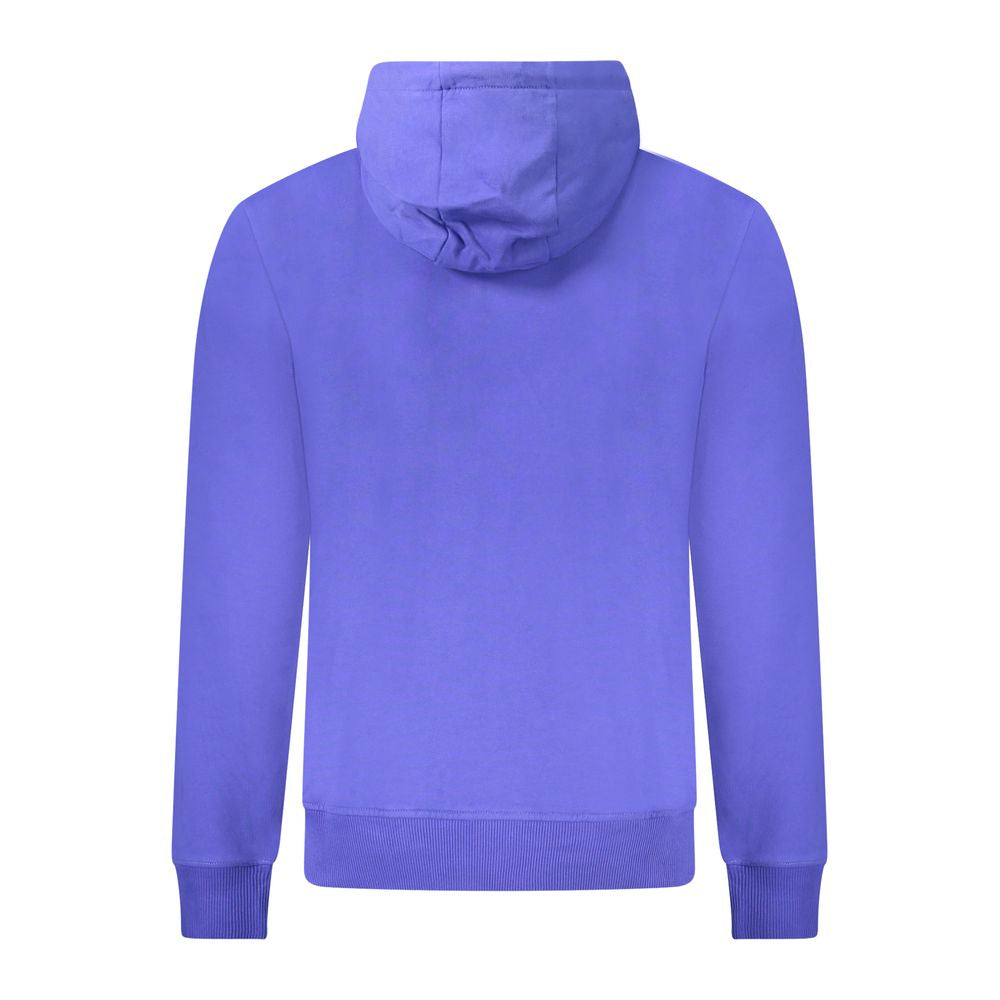 Napapijri Blue Cotton Men Sweater