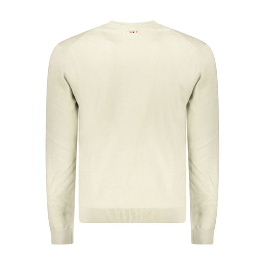 Napapijri Beige Cotton Men Sweater