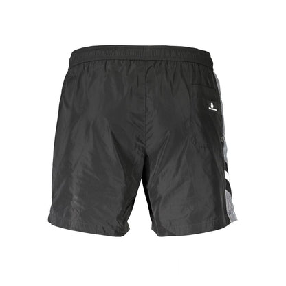 Karl Lagerfeld Black Polyester Shorts