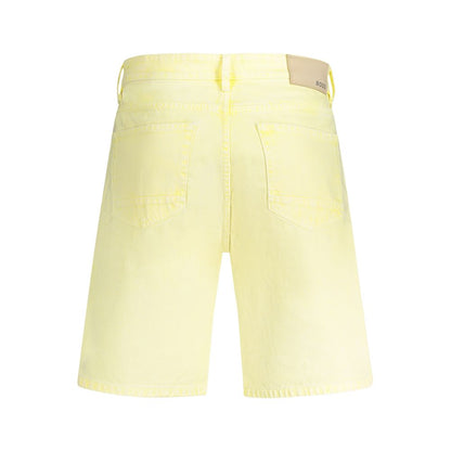 Hugo Boss Gelbe Baumwollshorts