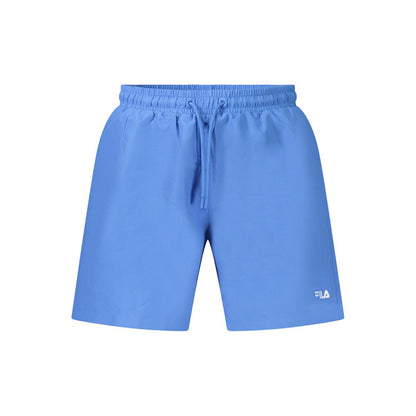 Fila Azzurro Polyester Men's Swim Boxer