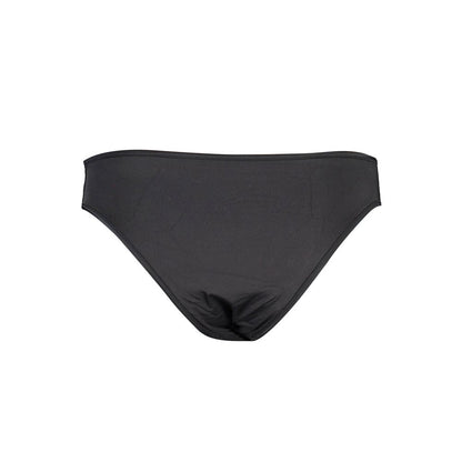 Karl Lagerfeld Black Polyamide Women's Swim Brief