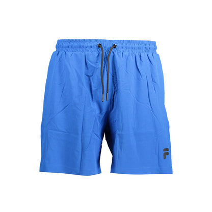 Fila Blu Polyester Mens Swim Trunk