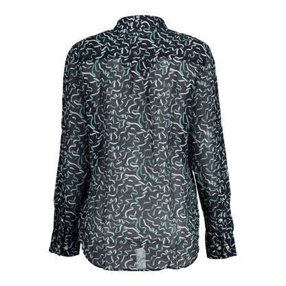 Gant Blu Cotton Women Shirt