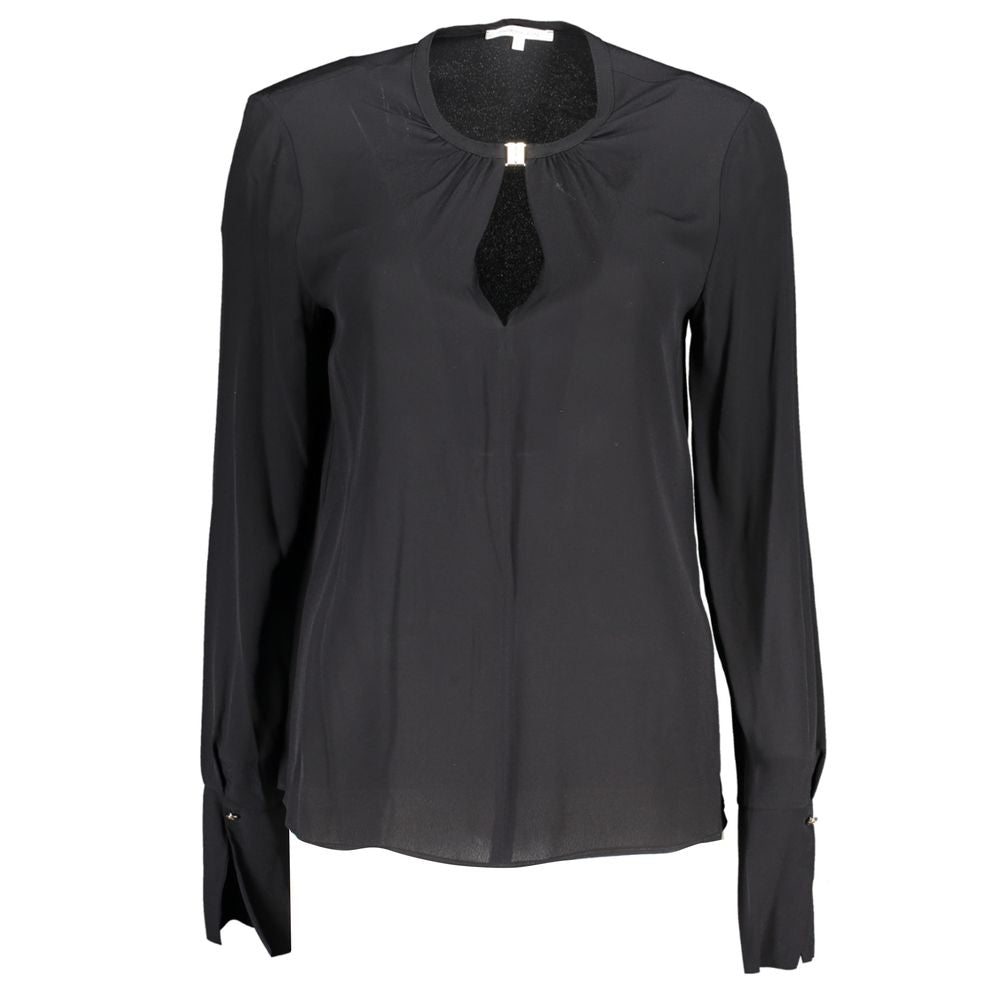 Patrizia Pepe "Black Viscose Women's Blouse"