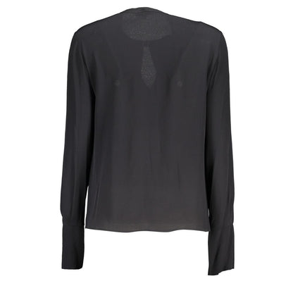 Patrizia Pepe "Black Viscose Women's Blouse"