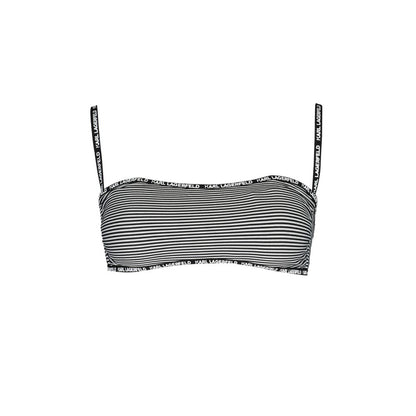 Karl Lagerfeld Nero Elastan Women's Swimsuit