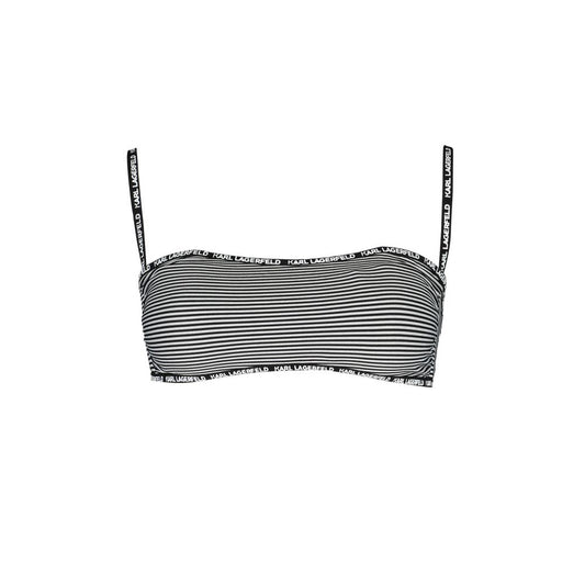 Karl Lagerfeld Nero Elastan Women's Swimsuit