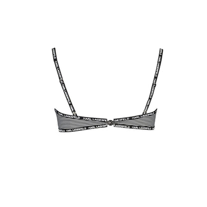 Karl Lagerfeld Nero Elastan Women's Swimsuit