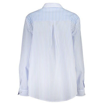 Desigual Blaues Viskose-Hemd