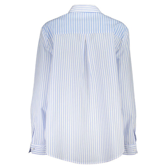 Desigual Blaues Viskose-Hemd