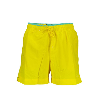 Tommy Hilfiger Gelbe Nylon-Badebekleidung