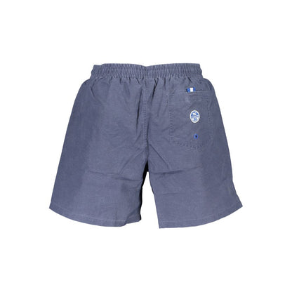 North Sails Blu Polyester Men's Swim Boxer