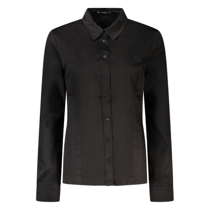 Guess Jeans Black Cotton Women Shirt