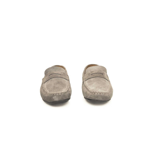 Cerruti 1881 Gray Cowhide Men's Loafer