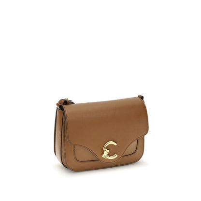 Coccinelle Brown Leather Shoulder Bag
