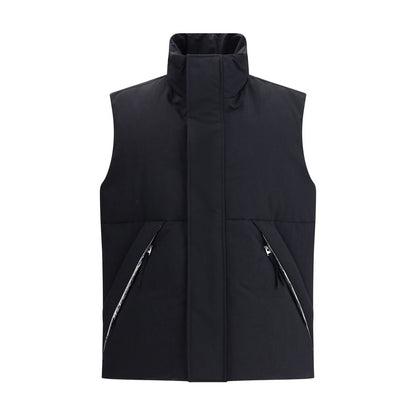 LAMINAR Black Polyamide Sleveless Jacket