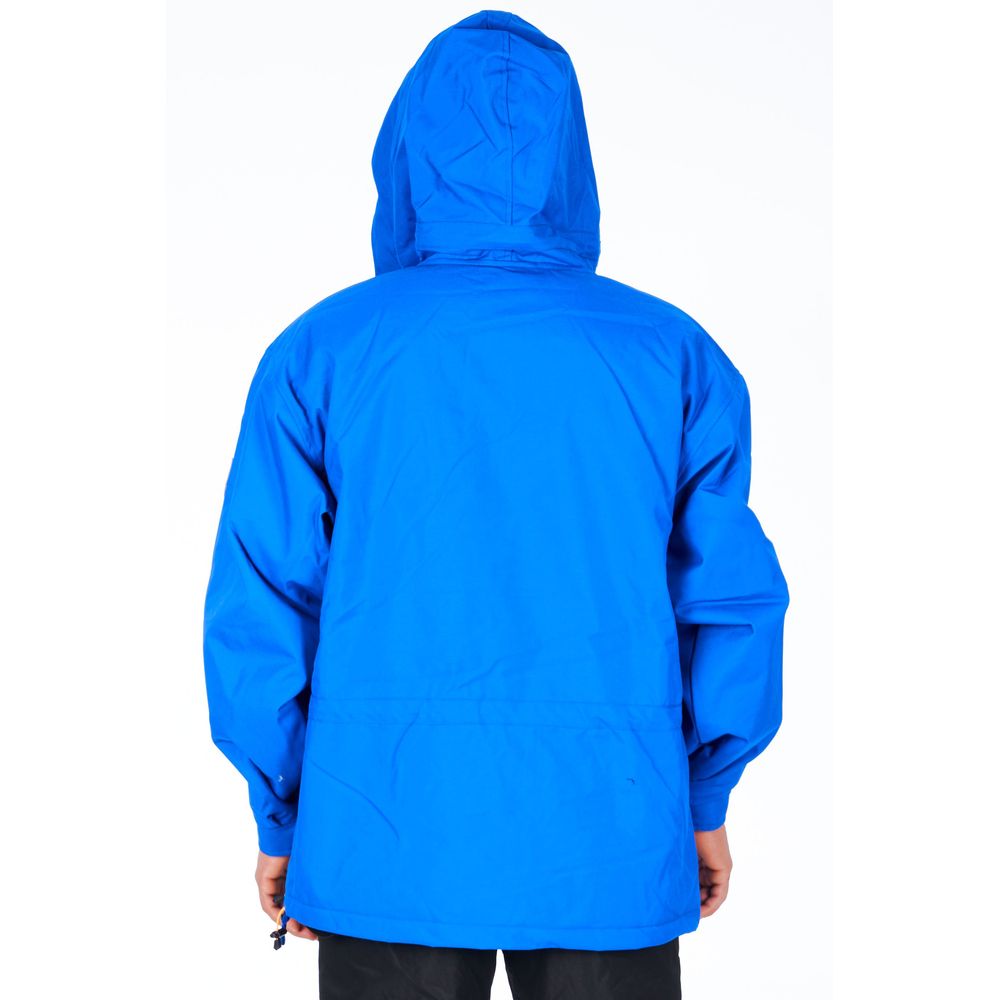 Ladakh Blue Polyester Men's Jacket
