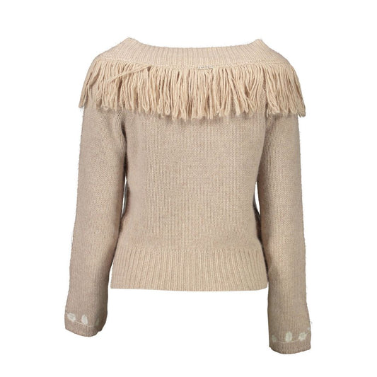 Blugirl Beige Poliammide Women Sweater