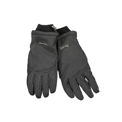 Calvin Klein Schwarzer Polyester-Handschuh